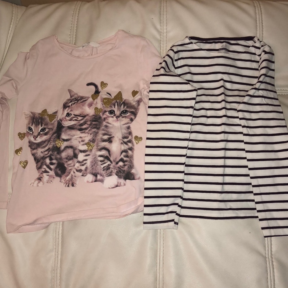 Long sleeve shirts.